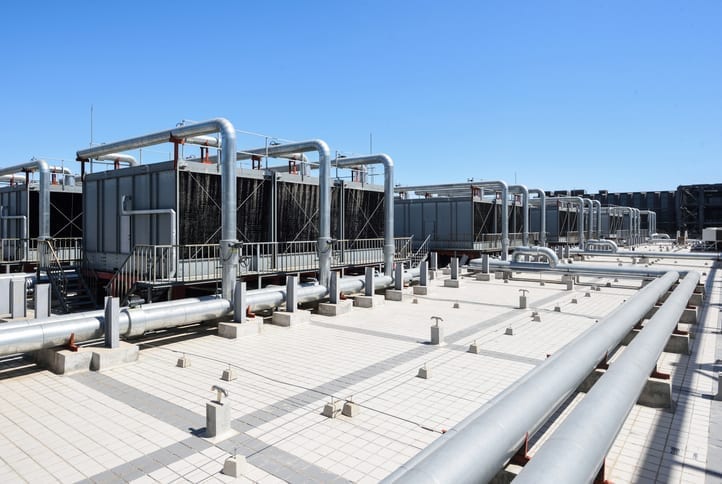 cooling towers in data center